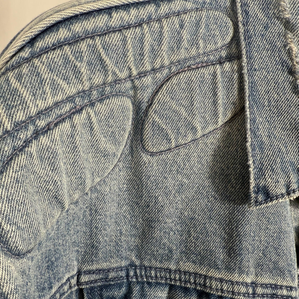 Yeezy Gap Engineered by Balenciaga Padded Denim Jacket "Blue"